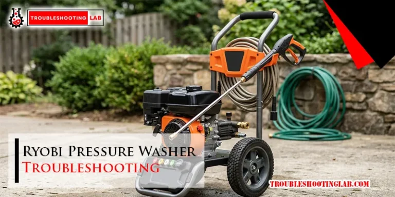 Ryobi Pressure Washer Troubleshooting