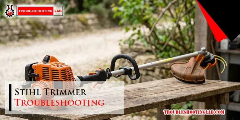 Stihl Trimmer Troubleshooting