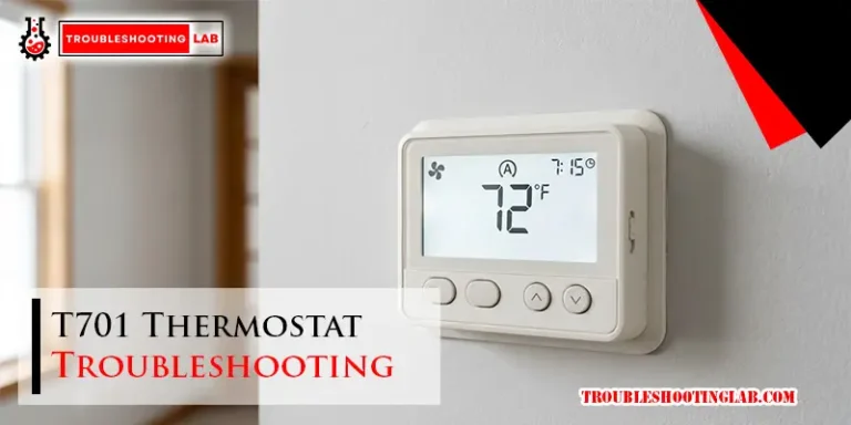 T701 Thermostat Troubleshooting