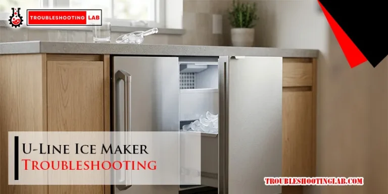 U-Line Ice Maker Troubleshooting