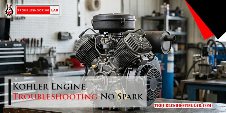 Kohler Engine Troubleshooting No Spark