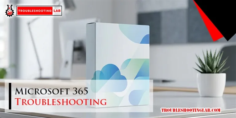 Microsoft 365 Troubleshooting