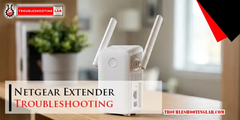 Netgear Extender Troubleshooting