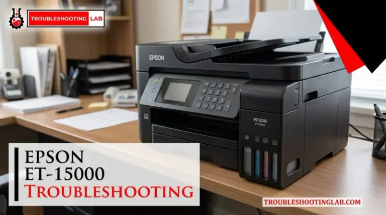Epson Et-15000 Troubleshooting