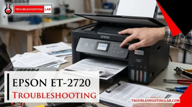 Epson Et-2720 Troubleshooting