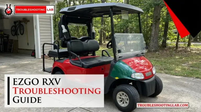 Ezgo Rxv Troubleshooting Guide