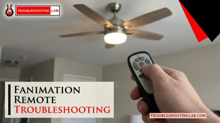 Fanimation Remote Troubleshooting