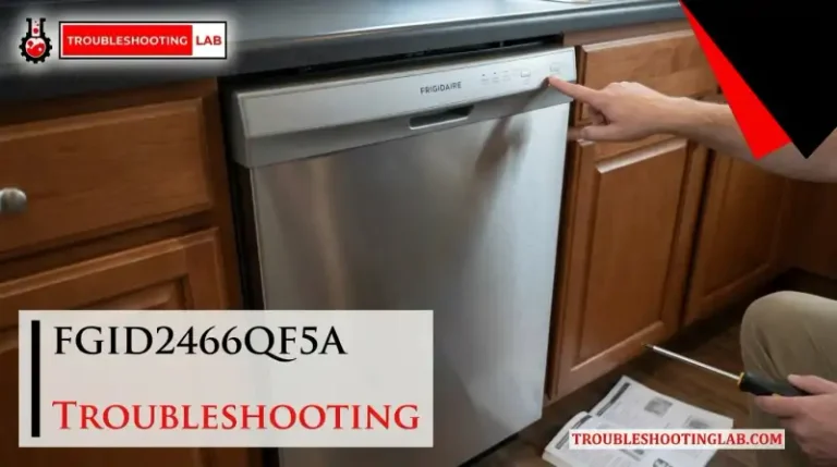 Fgid2466qf5a Troubleshooting