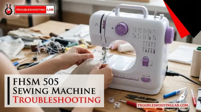 Fhsm 505 Sewing Machine Troubleshooting