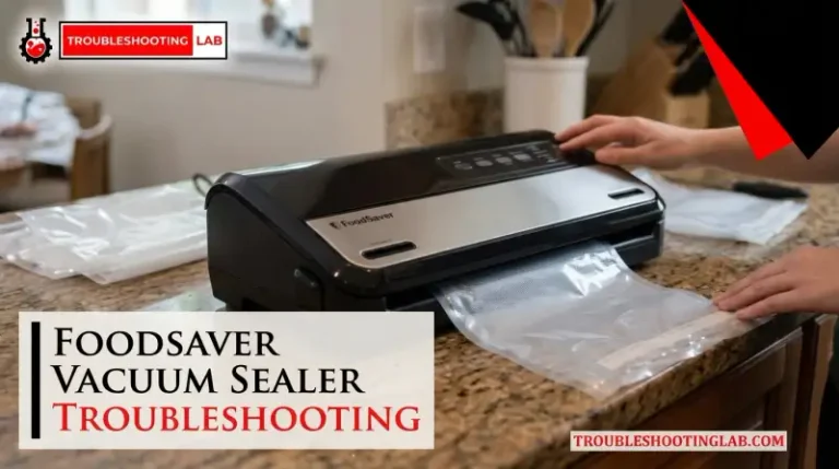 Foodsaver Vacuum Sealer Troubleshooting