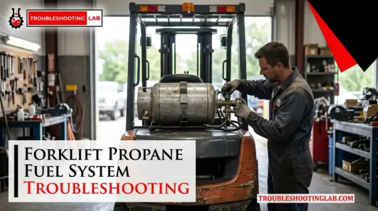 Forklift Propane Fuel System Troubleshooting