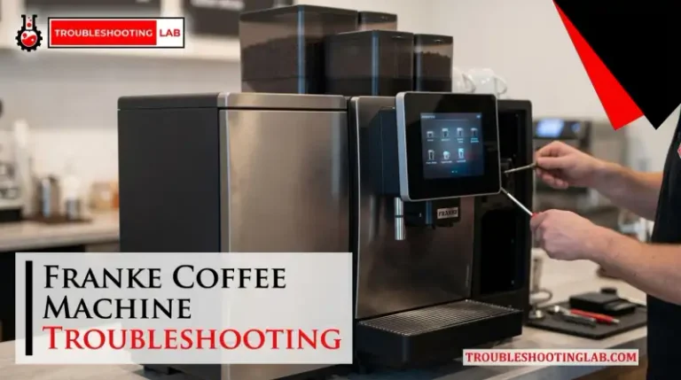 Franke Coffee Machine Troubleshooting