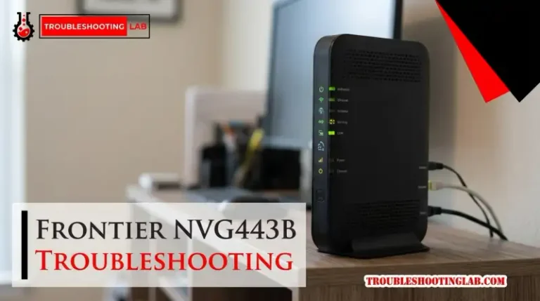 Frontier Nvg443b Troubleshooting
