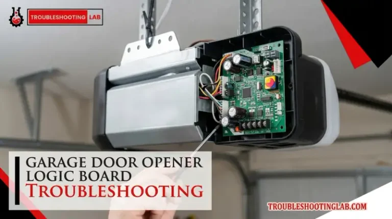 Garage Door Opener Logic Board Troubleshooting