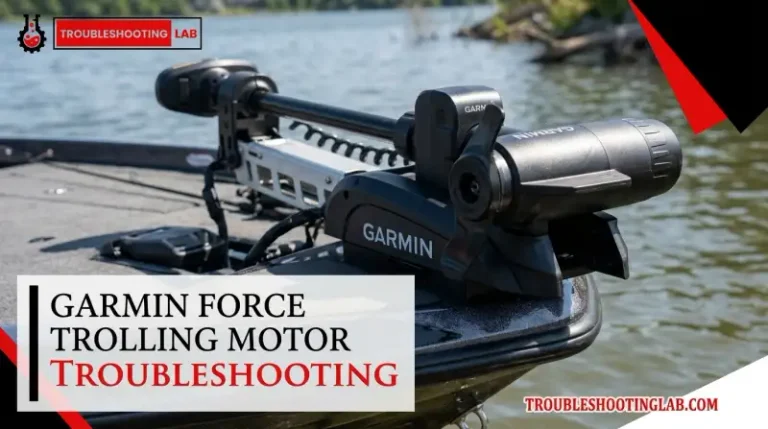Garmin Force Trolling Motor Troubleshooting