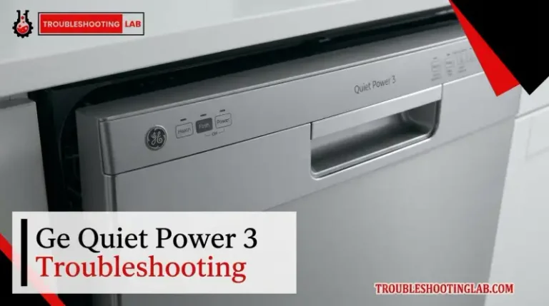 Ge Quiet Power 3 Troubleshooting