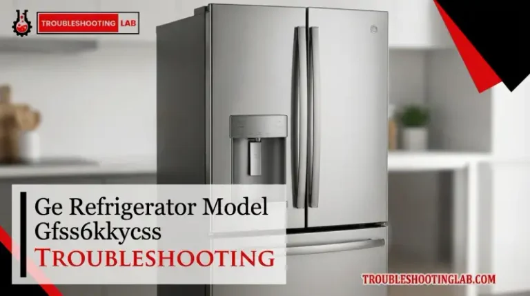 Ge Refrigerator Model Gfss6kkycss Troubleshooting
