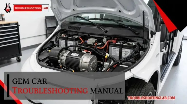 Gem Car Troubleshooting Manual