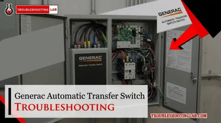Generac Automatic Transfer Switch Troubleshooting