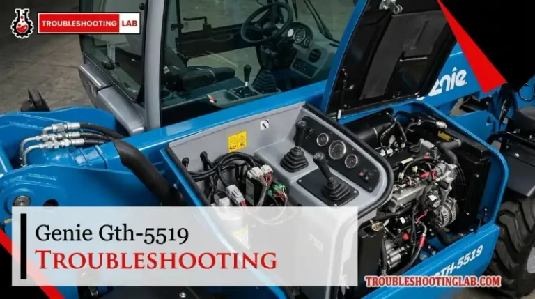 Genie Gth-5519 Troubleshooting