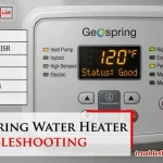 Geospring Water Heater Troubleshooting