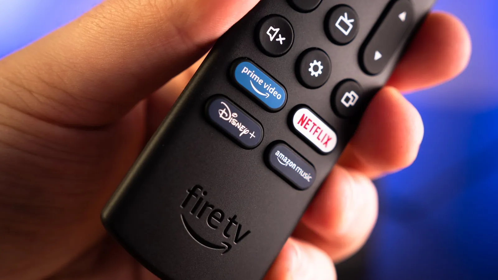 A Fire TV Cube obscured by metal equipment causing potential wireless signal interference.