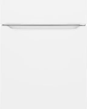 A hand performs a paper test on a refrigerator door gasket for proper sealing.