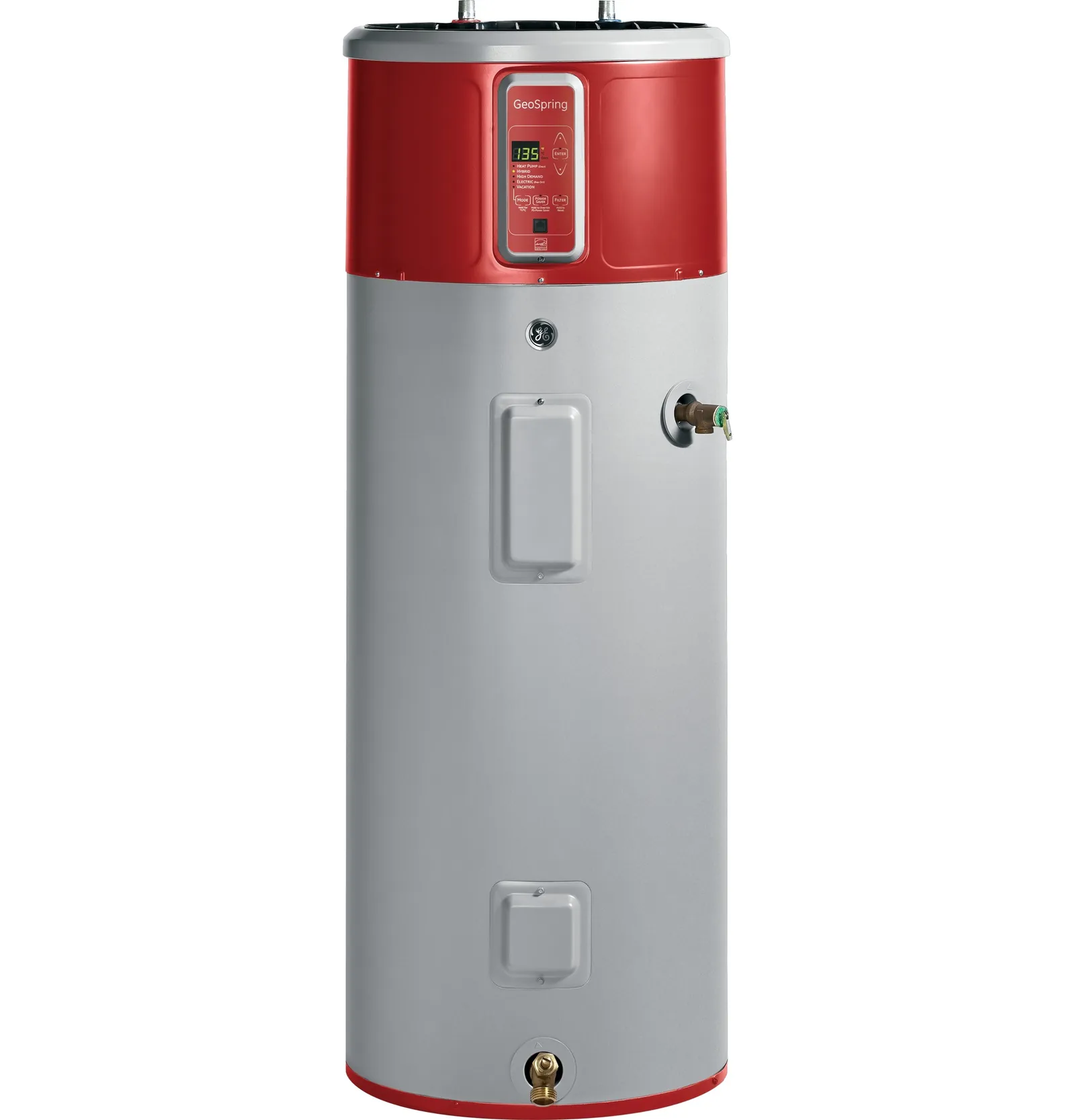 A person checks a residential breaker box to troubleshoot a water heater power issue.