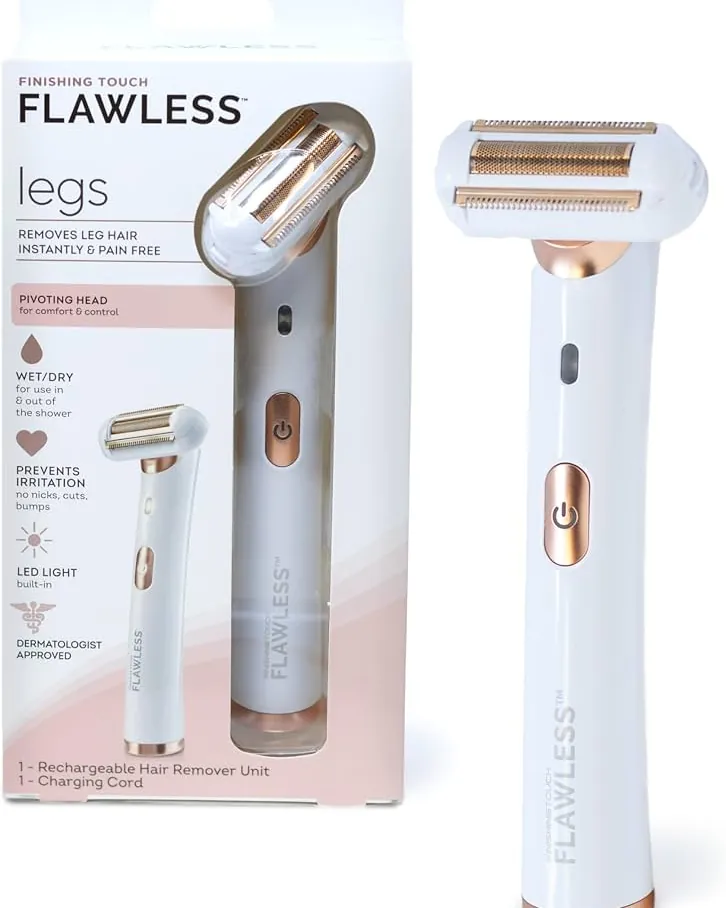 A razor held against skin showing irritation caused by a dull blade.