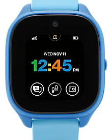 A smartwatch charging during the day to improve long-term device stability.