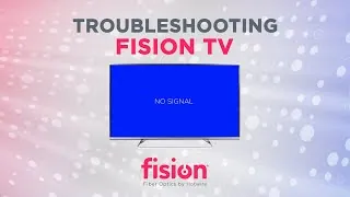 Tightening a loose coaxial cable connector to resolve Fision TV signal issues.
